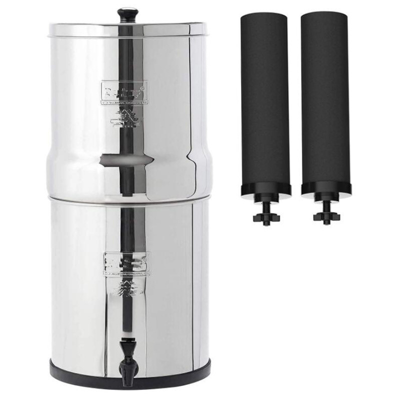 Home Outdoor Use Countertop Stainless Steel Water Purifier Tap Water Direct Drinking Gravity Filter Kitchen Water Purifier