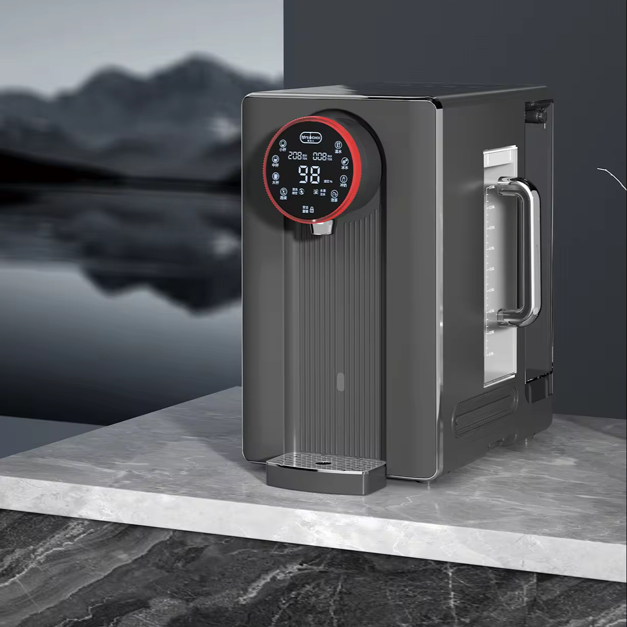 Hot And Cold Water Dispenser Sustainable Home Appliance Water Filter Or Purifier Countertop RO Water Purifier Dispenser