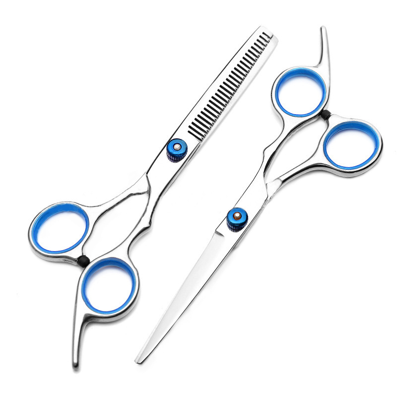 Professional salon Hair Cutting Scissors multi function Shears Stainless Steel flat tooth Hairdressing Scissors