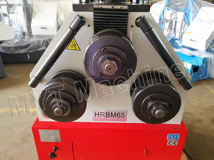 MYT Shanghai HRBM-65 Electric Profile Round Bending Machine / Pipe Bar Bender