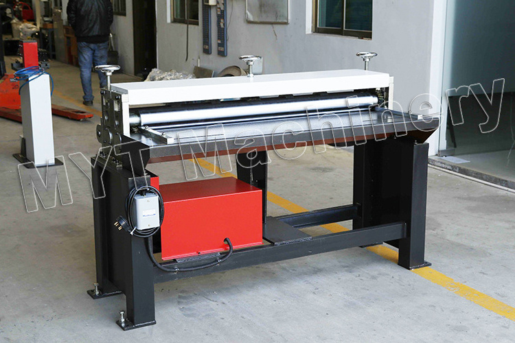 MYT brand HVAC duct sheet beading machine / duct sheet metal forming machine