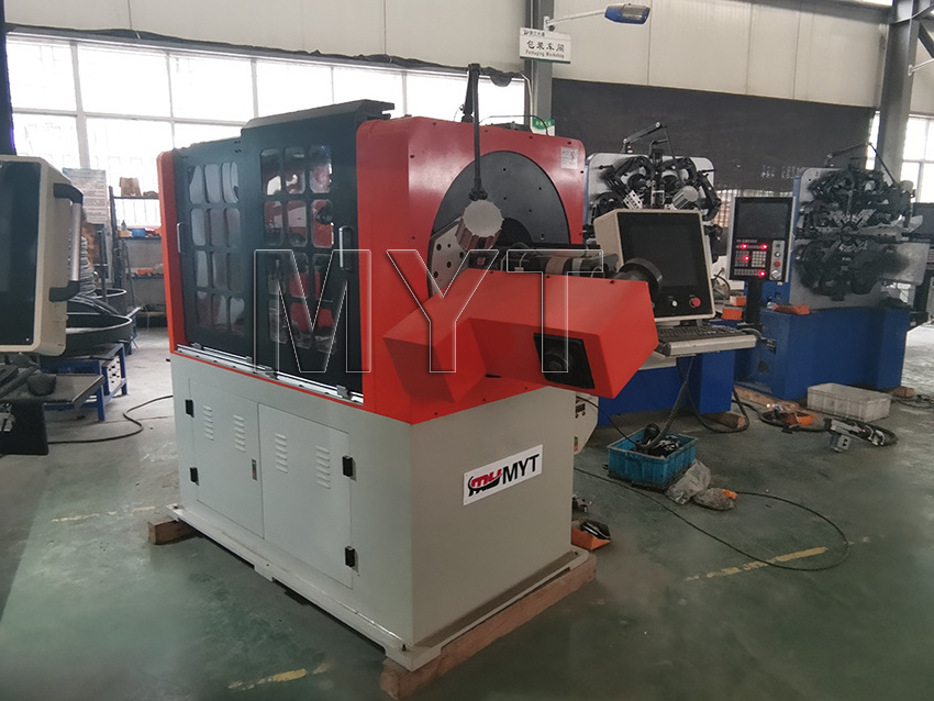 MYT brand 7 Axes Auto 3D CNC Steel Wire Baskets Bending Forming Machine