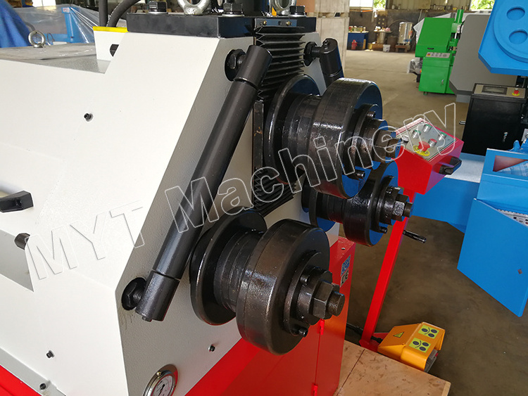 MYT Shanghai HRBM-65 Electric Profile Round Bending Machine / Pipe Bar Bender