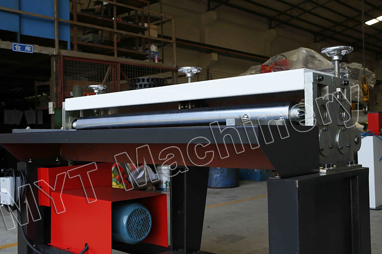 MYT brand HVAC duct sheet beading machine / duct sheet metal forming machine