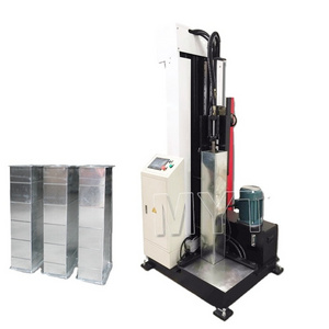 Easy to operate good price HVAC air duct hydraulic vertical seam closer forming machine