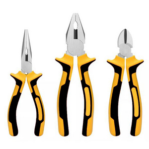 Hardware Hand Tools Carbon Steel Universal Pliers Multifunction Combination Long Nose Diagonal Cutting Pliers