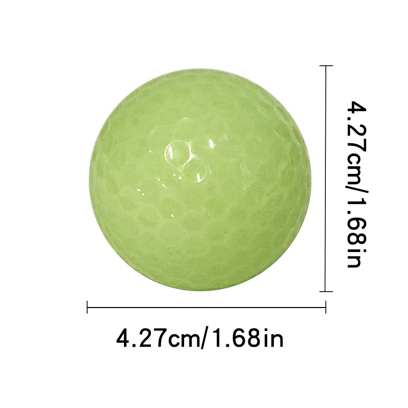 Golf Fluorescent Balls Night Luminous Glow In The Dark Light Glowing Golf Ball Glow Reusable for Practice Club Gift