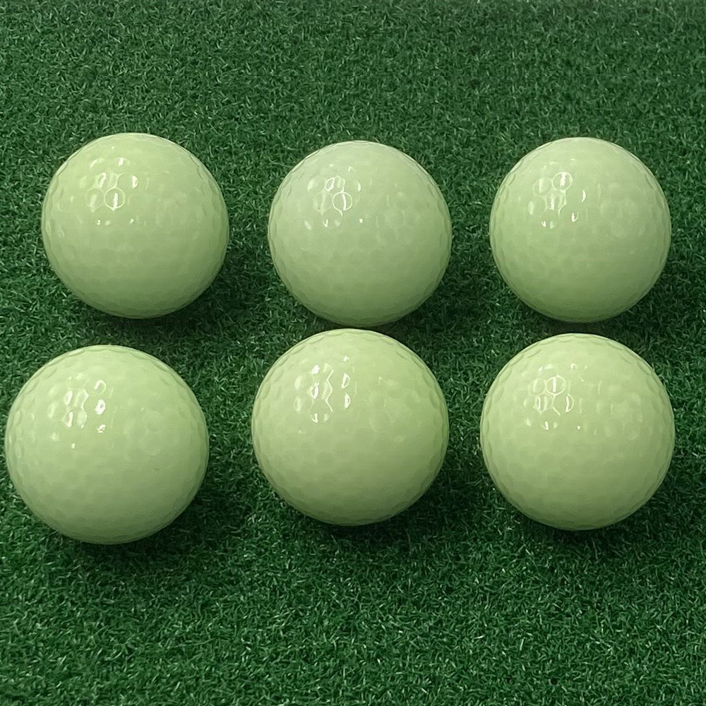 Golf Fluorescent Balls Night Luminous Glow In The Dark Light Glowing Golf Ball Glow Reusable for Practice Club Gift