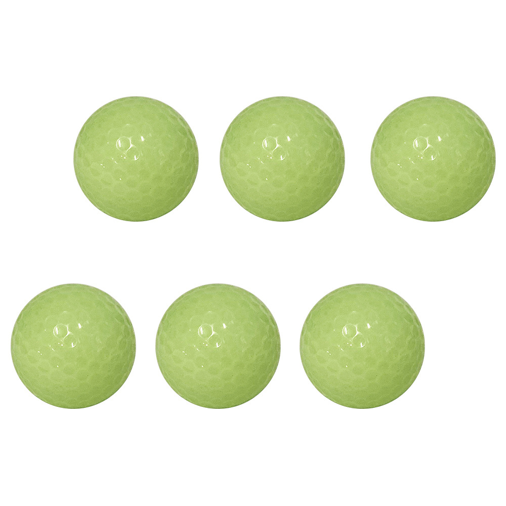 Golf Fluorescent Balls Night Luminous Glow In The Dark Light Glowing Golf Ball Glow Reusable for Practice Club Gift