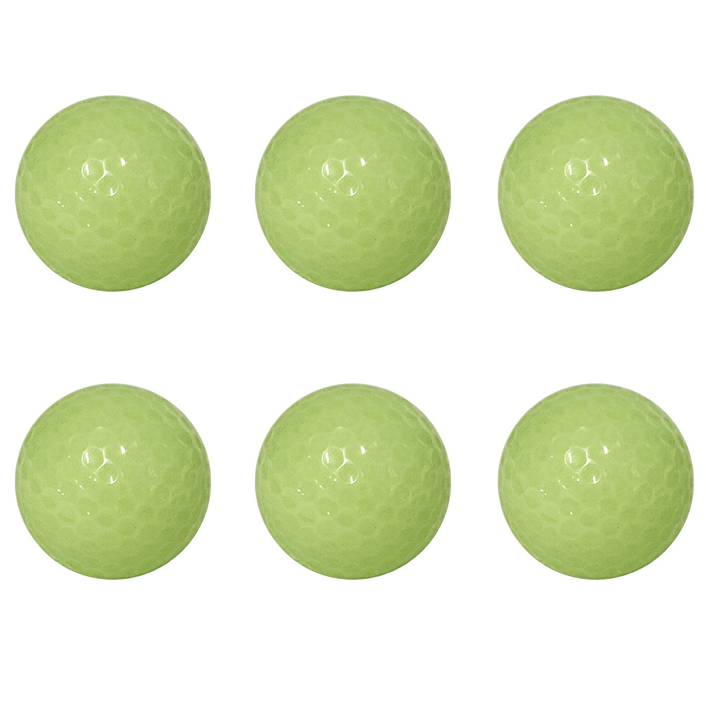 Golf Fluorescent Balls Night Luminous Glow In The Dark Light Glowing Golf Ball Glow Reusable for Practice Club Gift