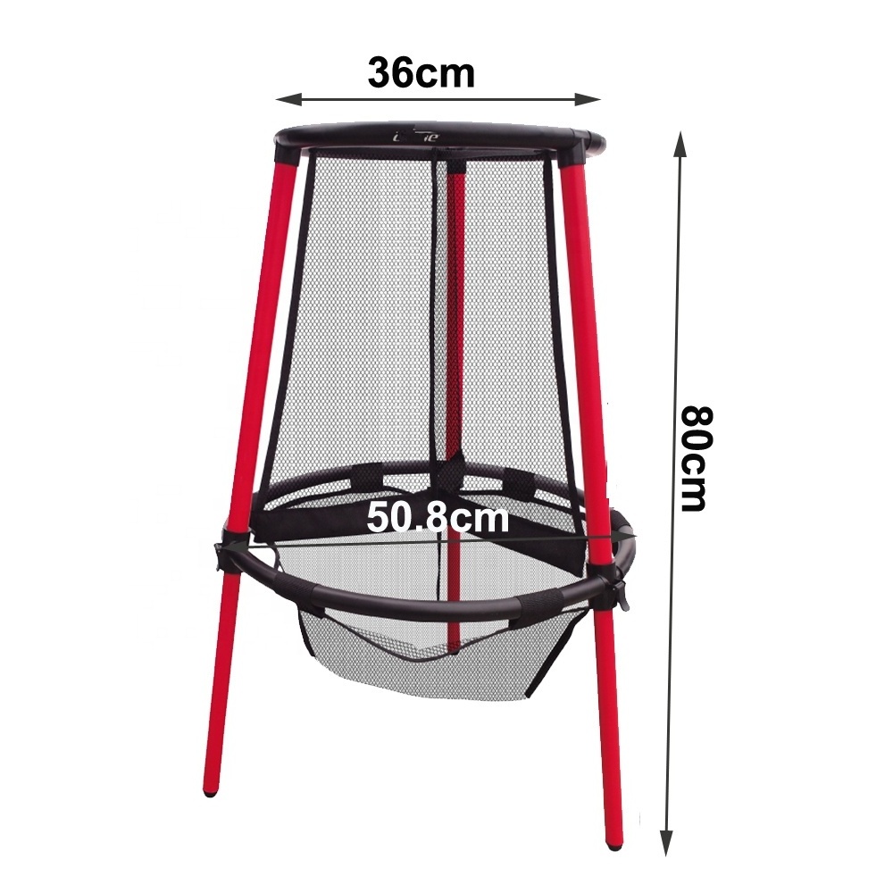 Portable  disc golf baskets with high quality