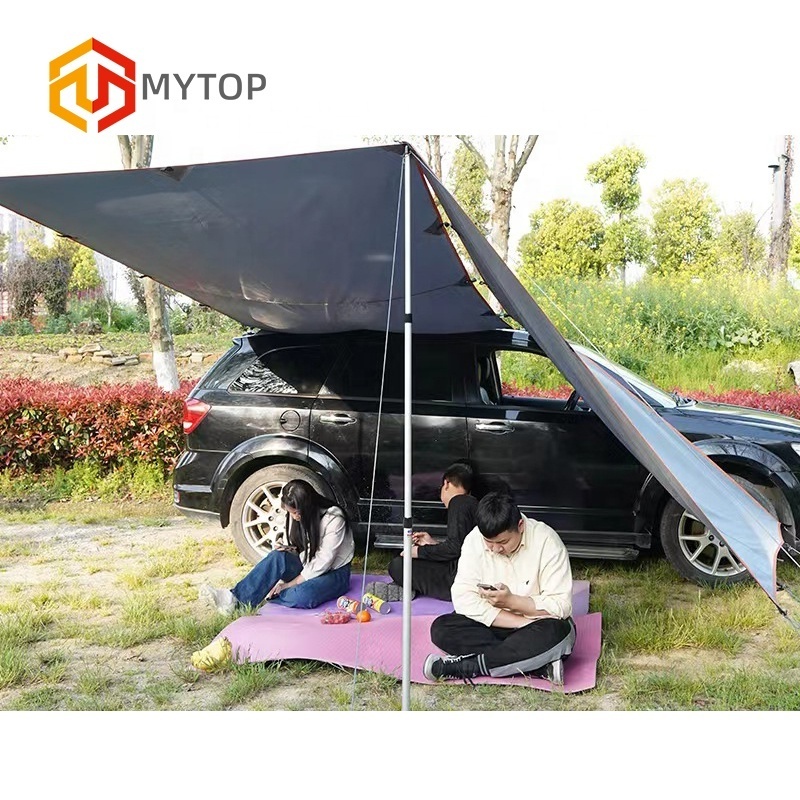 Leisure Suv Car Tent Portable Auto Camper Trailer Sun Shade Waterproof Awning Rear Canopy