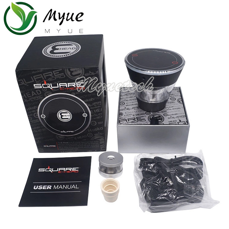 2020 High quality with factory price Electric square hookah head Electronic Shisha hookah head wholesale from China