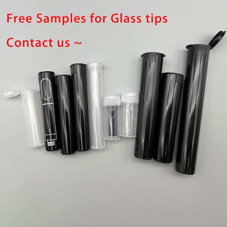 Custom Smoking Accessories Pre Rolled Smoking Glass Filter Tips Rolling Paper Tips