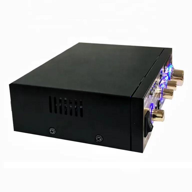 2 Channel Stereo Power Amplifier Hifi Mini Audio Treble Bass Bluetooth Digital Receiver 4 Ohm 4Hom Car Amplifier 2 Channel