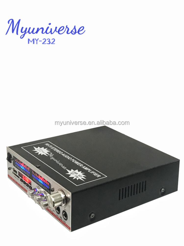 Factory Wholesale  HiFi Stereo Audio Motorcycle Power Amplifier