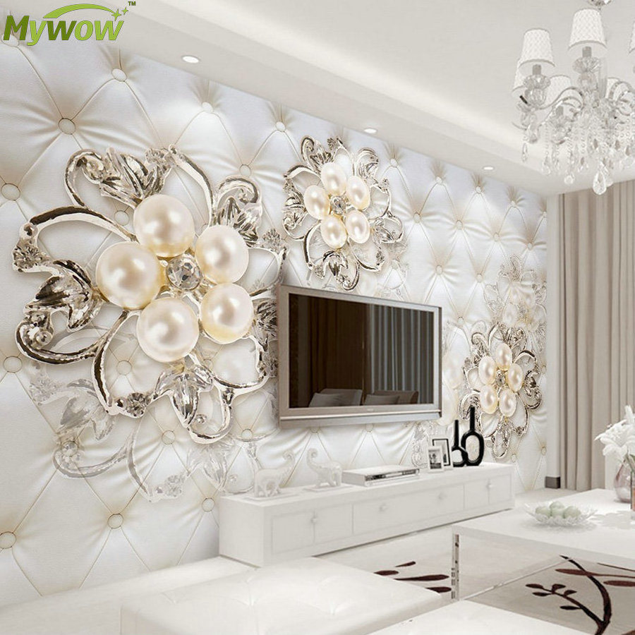 Modern Living Room Wall Murals 3D Wallpaper Customized Wallpaper 8D Wallpaper Wall Murals