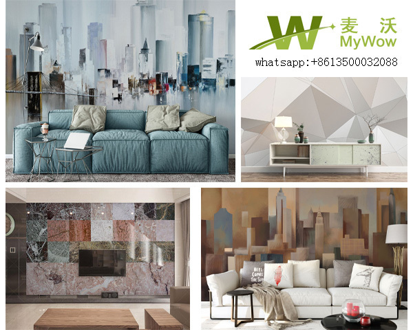 Modern Living Room Wall Murals 3D Wallpaper Customized Wallpaper 8D Wallpaper Wall Murals