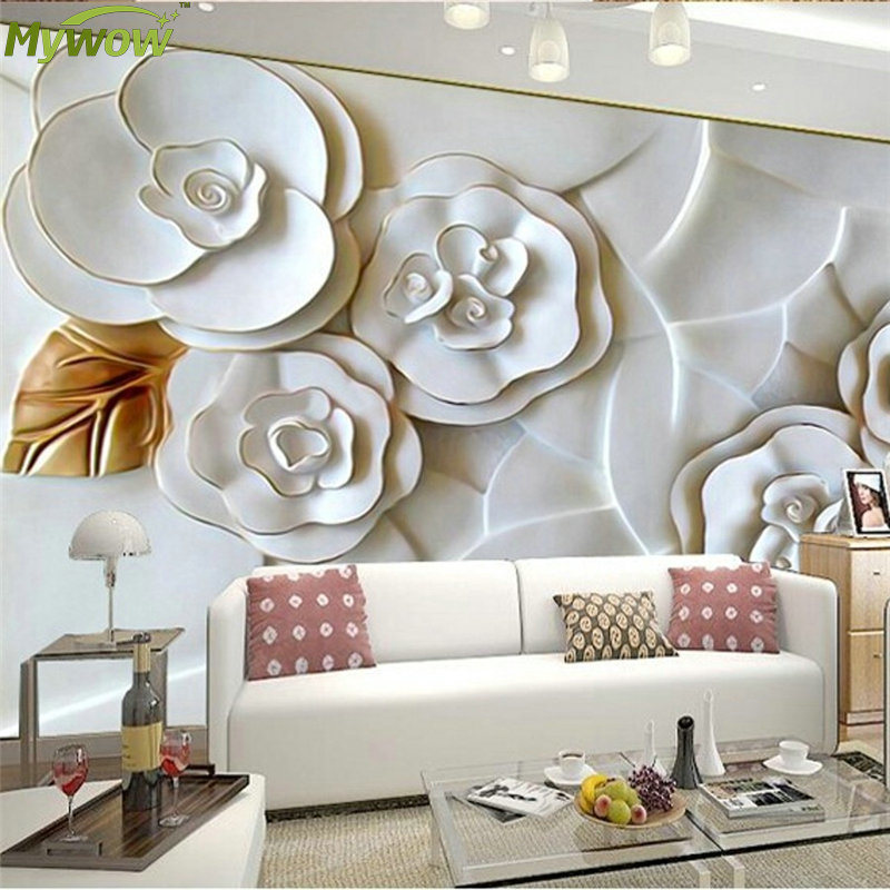 Modern Living Room Wall Murals 3D Wallpaper Customized Wallpaper 8D Wallpaper Wall Murals