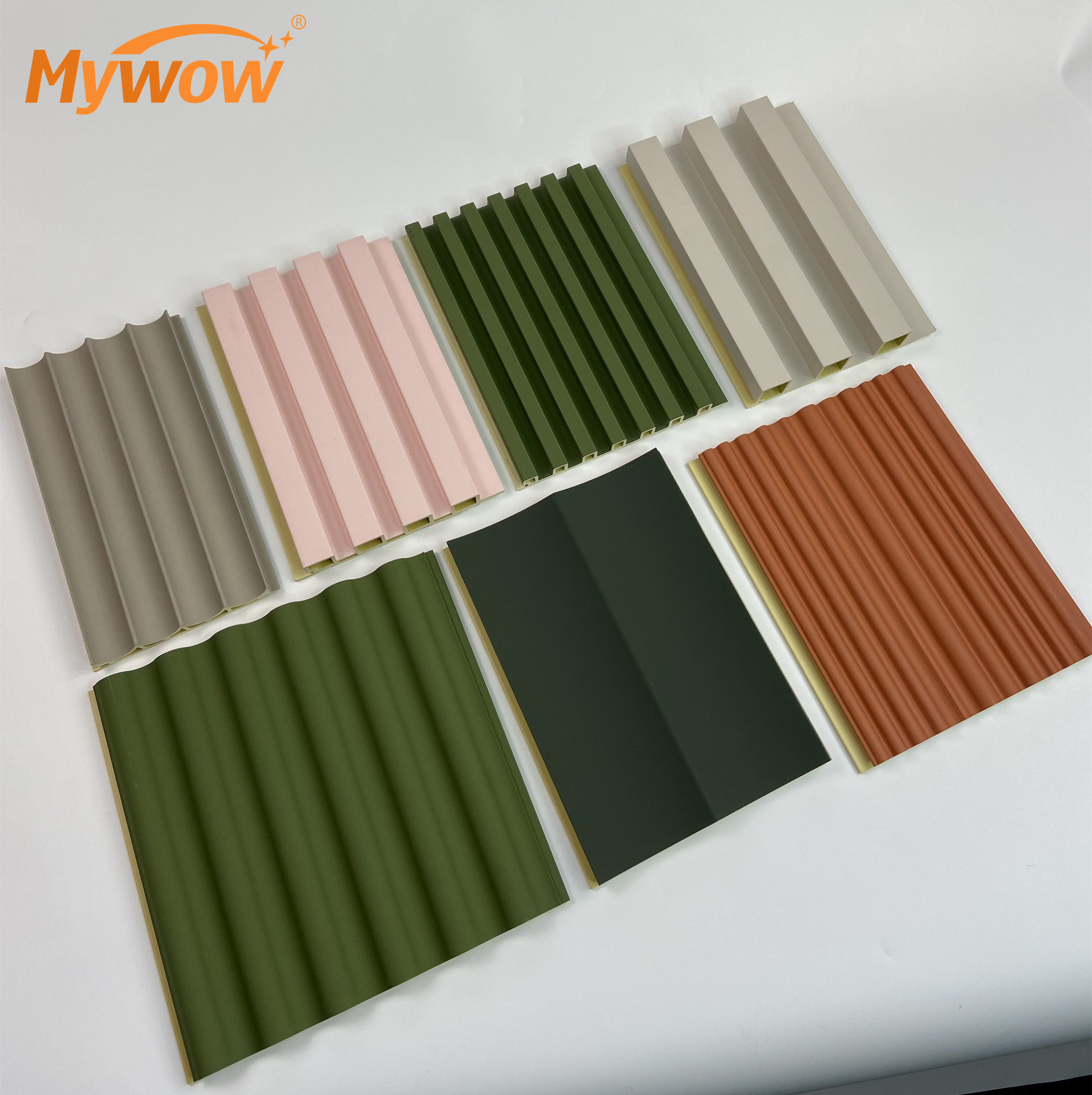 Guangzhou Wholesale New Indoor Wood Plastic Composite Panels 300MM*3000M Walls Waterproof Interior WPC Wall Panel