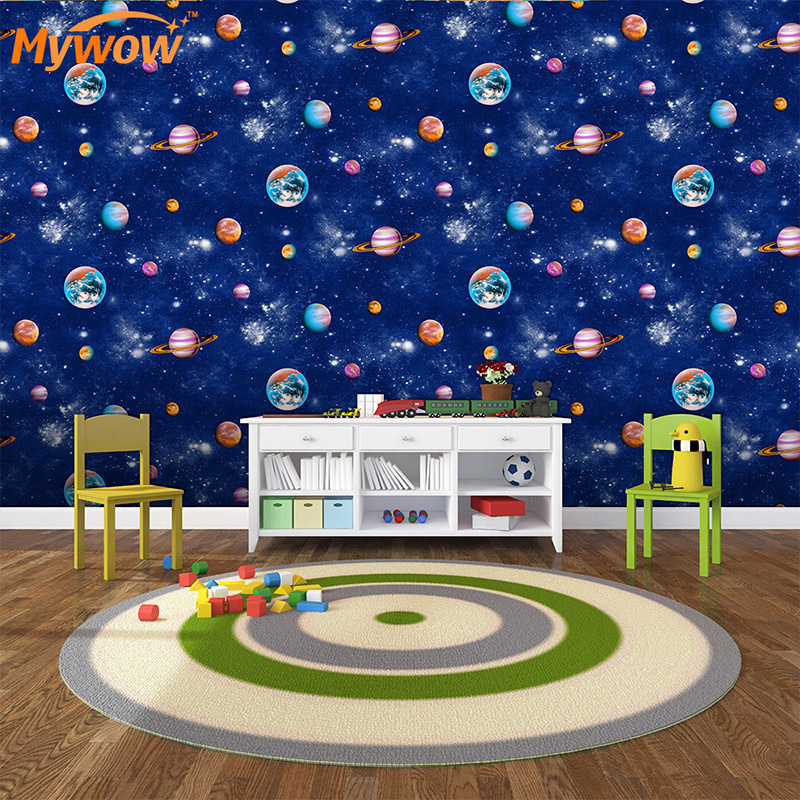 Waterproof Vinyl Wall covering Kids Wallpaper Children Room Wallpaper for Kids Room Boy n Girl