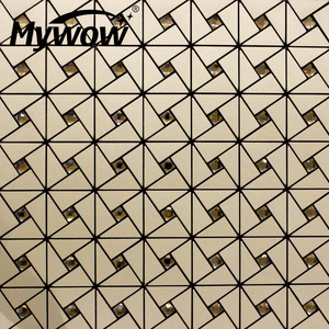 MyWow  Mosaic Tile Panel Peel and Stick Tile