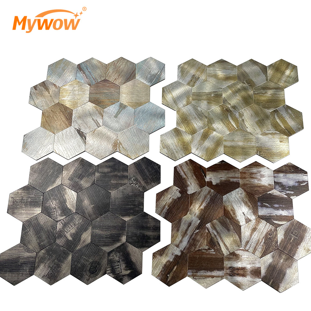 Self Adhesive Glass Mosaic Tile Cheap Wall Decor 30x30cm Mirror Tile