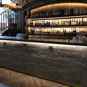 Modern Design Fireproof Big Slab Polyurethane Artificial Stone Wall Cladding Stacked Decorative Culture Pu Stone Wall