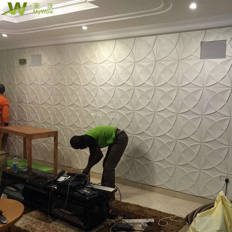 Wholesale Price Waterproof Paintable 3D PVC Wall Panels for Walls Decorative