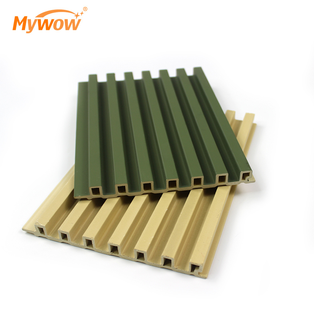 Guangzhou Wholesale New Indoor Wood Plastic Composite Panels 300MM*3000M Walls Waterproof Interior WPC Wall Panel