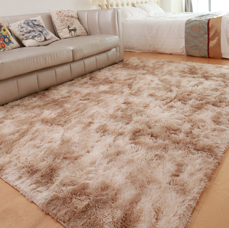 Machine Fluffy Washable Shag Faux Fur Rabbit Carpet Rugs For Bedroom Luxury Home Decor Floor Plush Carpet