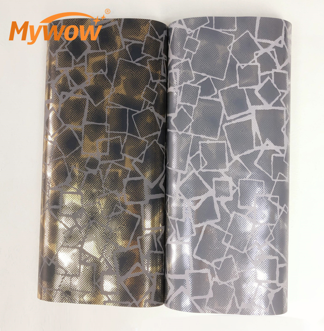 MyWow Metallic Pvc Home Wallpaper 3d Metal Glitter Wallpaper Pvc Metallic Wallpaper With Foil Lamination