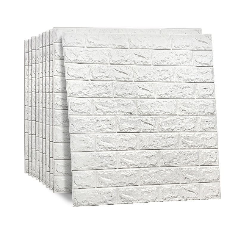 New Style 3d Foam Wall Tile Decor Design 3d Brick PE Foam Wallpaper Wall Panel Sticker