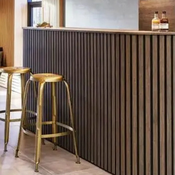 Akupanel Acoustic Slat Panel Wood Modern Interior Sound Proof Wall Decoration Acoustic Wall Panels