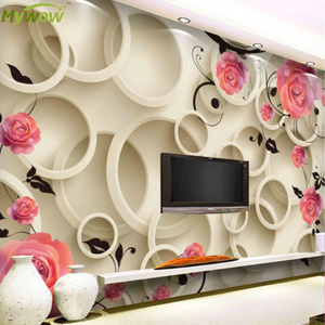 Custom Made 5D Photo Wallpaper 8D Wall Murals Home Decoration