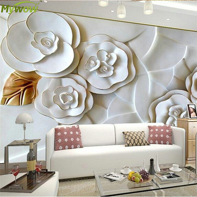 Wholesale 5D Mural Wallpaper 3D Wall Papers Living Room Wall Murals