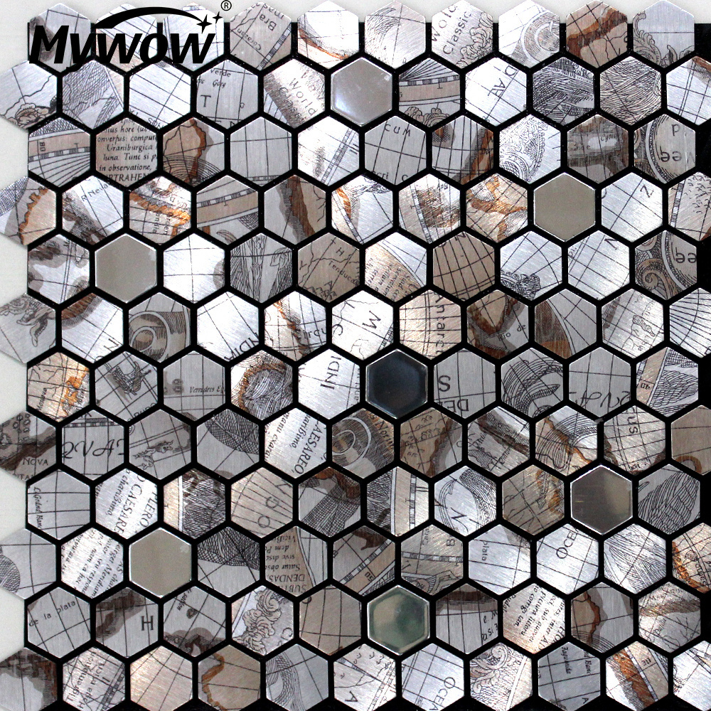 MyWow  Mosaic Tile Panel Peel and Stick Tile