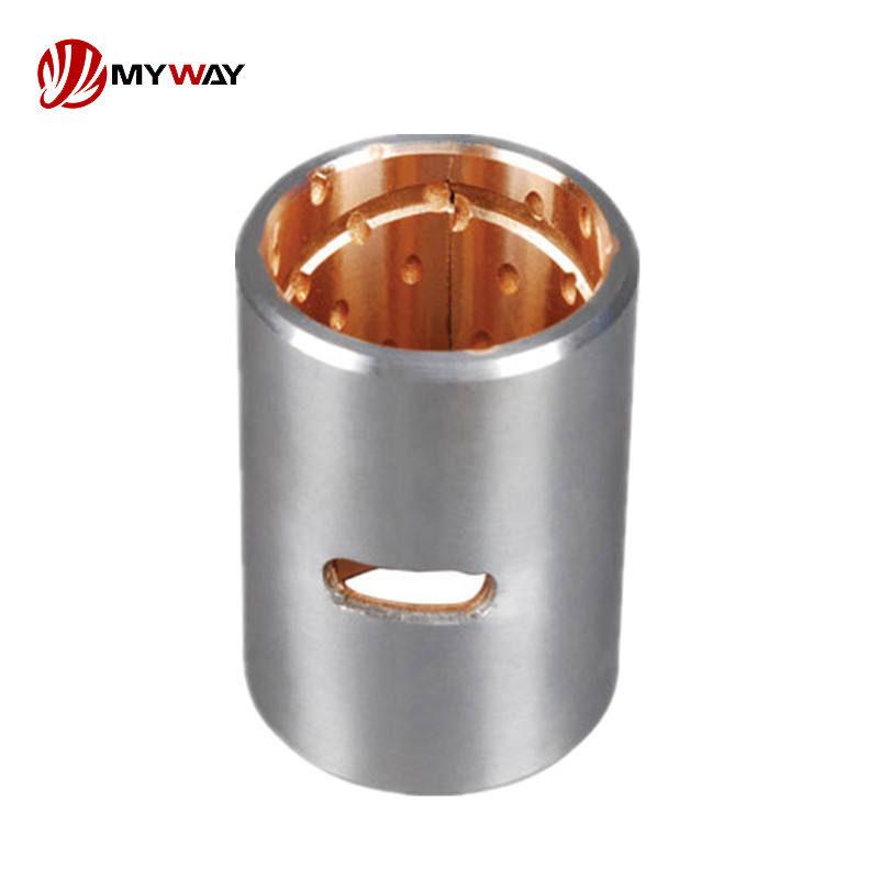 JF800 Oilless Bimetal Sliding Self Lubricating Bearing Bushing