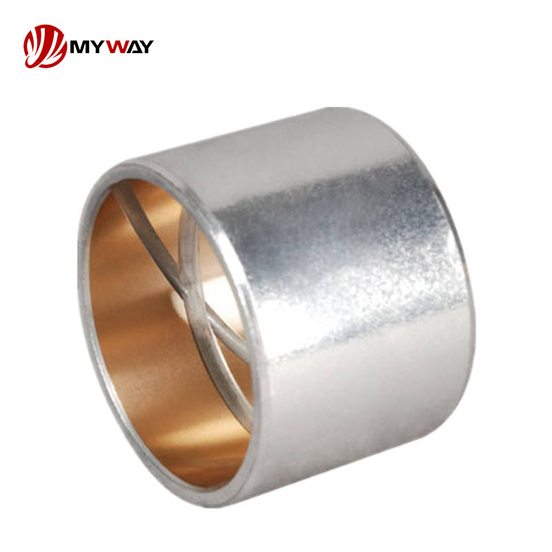 JF800 Oilless Bimetal Sliding Self Lubricating Bearing Bushing