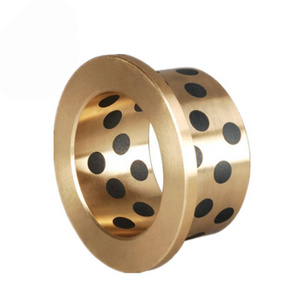 Jdb Flange Sliding Bearing Bronze Copper Bush Brass Metallic Self Lubricating Graphite Sleeve Bushing