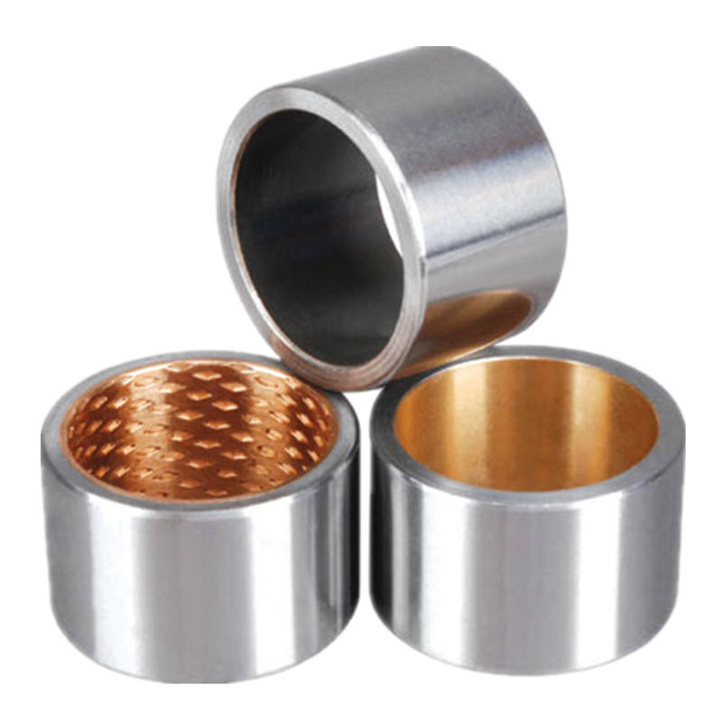 JF800 Oilless Bimetal Sliding Self Lubricating Bearing Bushing