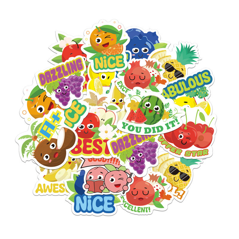 Custom Fruity Scratch and Sniff Smelly Scented Motivational Stickers Reward Stickers Incentive Positive Stickers for Student