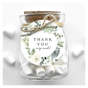 50Pcs Custom Thank You Gift Tags Paper Tag for Weddings Bridal Showers Birthdays Parties Baby Showers Wedding Favors