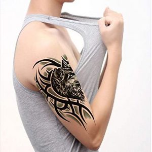 Long Lasting Custom Design Temporary Sleeves Adult Fake Tattoo Male Fashion Stickers Body Art Shoulder Chest Arm Leg Back