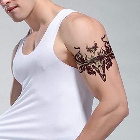 Long Lasting Custom Design Temporary Sleeves Adult Fake Tattoo Male Fashion Stickers Body Art Shoulder Chest Arm Leg Back