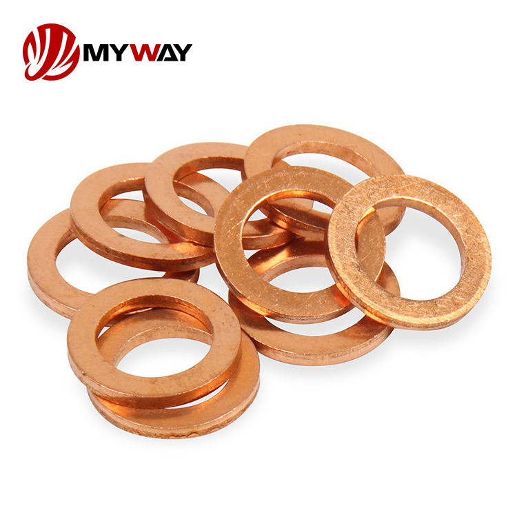 OEM DIN125a Gi Flat Washer 304 Stainless Steel Nylon Plastic Fiber Copper Plain Washers Galvanized Flat Washer