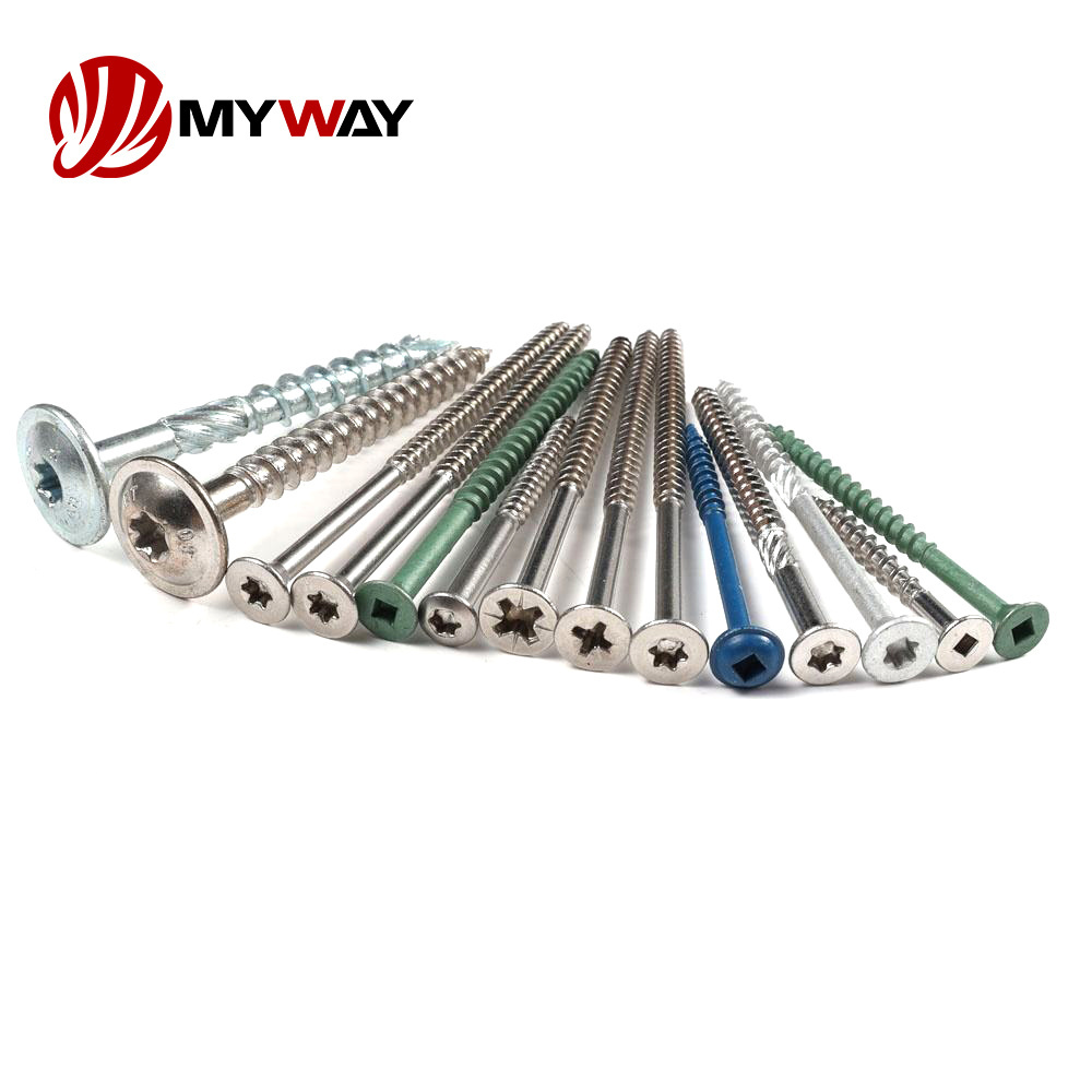 Self Tapping Decking Screw 304 316 Stainless Steel Or Zinc Plated Pan Torx Head Screws Wood Self Tapping Screw