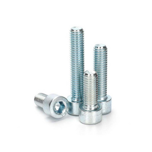 Galvanized Zinc Plated Socket Cap Screws Grade Class 4.8 8.8 10.9 12.9 Carbon Steel Black Stainless Steel Hex Allen Bolt DIN912