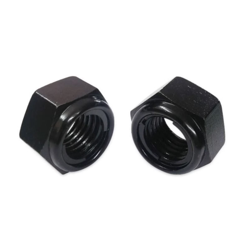 All Metal Locknuts Black Zinc Plated Galvanized ASTM A325 A307 GR2 GR5 193 Prevailing Torque Hex Self Lock Nut DIN980V DIN980M