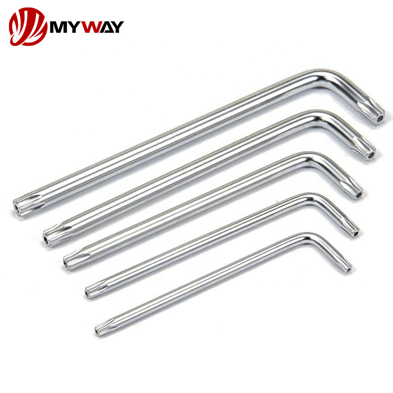 Torx Key T20 Long Torx Key Wrench Set L Wrench Tools T30 L Shape Allen Torx Wrench T25 With Hole